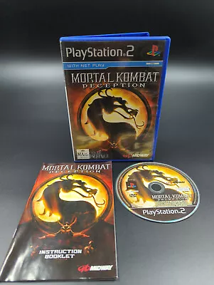 Mortal Kombat Deception (RARE) (PlayStation 2 PS2) FAST FREE POST • $59.95