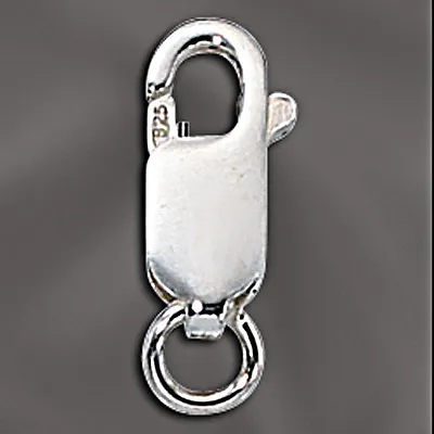 1pc Sterling Silver 925 Lobster Claw Clasp Made In Italy Wholesale All Sizes • $8.15