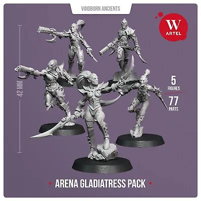 Arena Gladiatress Pack Artel W Drukhari Wyches Kabalite Lelith Hesperax Witches • $39.99