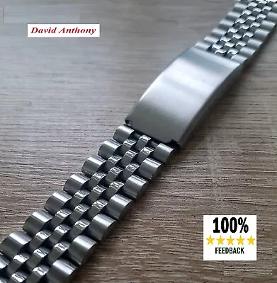 Fits For JUBILEE WATCH BRACELET STAINLESS STEEL OYSTER PRESIDENT CURVED STRAIGHT • £14.95