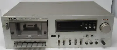 Vintage 1981 Teac 2-ch. 4-track 3-head Single Stereo Cassette Tape Deck Cx-400 • $99.99