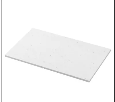 IKEA TOLKENCountertop White Marble Effect/foliated Board 82x49 Cm • £50