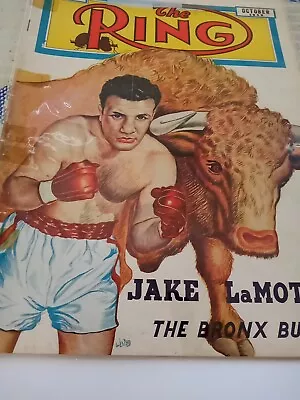 $15 • Buy Ring Magazine Jake LaMotta October 1949