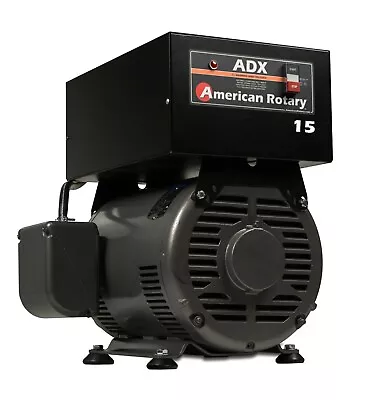 American Rotary Phase Converter ADX15F 15 HP Floor | 1 To 3 Phase Extreme Duty • $2254