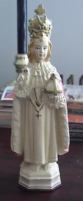 Vintage Catholic Statuary Church Statue - Jesus Infant Of Prague 7 3/4  Tall • $80.96