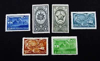 Nystamps Russia Stamp # 886-889 897.898 Mint OG H      A19y2118 • $0.15