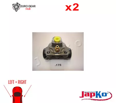 Set Of 2 Wheel Brake Cylinder Japko 67175     For Nissan /  2 Pcs • £46.22