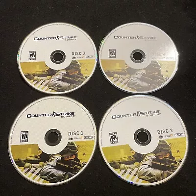 Counter-Strike: Source (PC Discs Only 2005) - Great Condition ⭐️ • $7.19