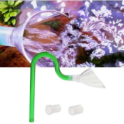 Aquarium Lily Pipe Outflow With Suction Cup Filter Fish Tank Inlet Outlet Pipes • £6.52