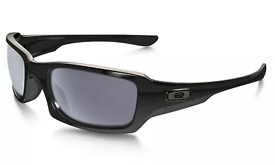 Brand New Oakely Sunglasses FIVES SQUARED Polish Black/Grey • $79.95