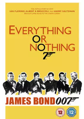 Everything Or Nothing - The Untold Story Of 007 (DVD) (UK IMPORT) • $8.41