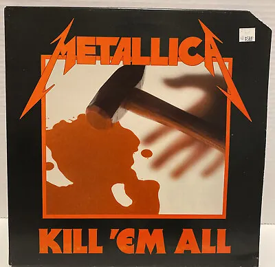 METALLICA Kill 'Em All EX MEGAFORCE MRI 069 Original Vinyl Heavy Metal LP • $259