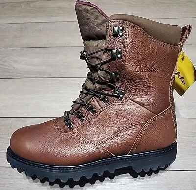 Cabela's Iron Ridge 800-gram Hunting Boots Size 13EE Men's Brown Gore-Tex • $129.97