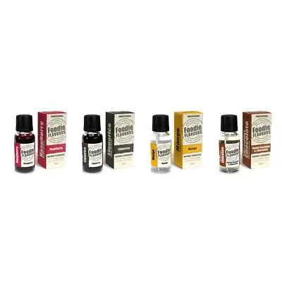 Foodie Flavours Natural Food Flavouring 15ml - Choose A Flavour • £7.49