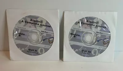 Video Text Interactive Algebra: A Complete Course  Module B (2 DVDs ONLY) • $15