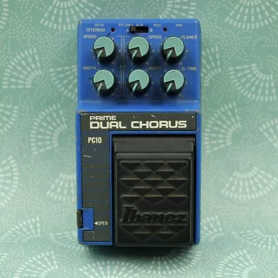 Ibanez PC10 Prime Dual Chorus Made In Japan Vintage Guitar Effect Pedal 213720 • $152