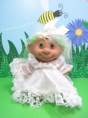 VINTAGE MONKEY FACE BRIDE - 4  Unmarked Troll - NEW - Very Rare • $34.95