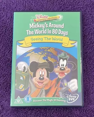 Disney Learning Adventures Mickey's Around The World In 80 Days DVD FREE UK P&P • £3.95