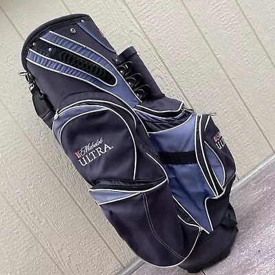 Callaway 15 Way Cart Golf Bag Blue Michelob Ultra Cooler Pocket Faded • $59.99