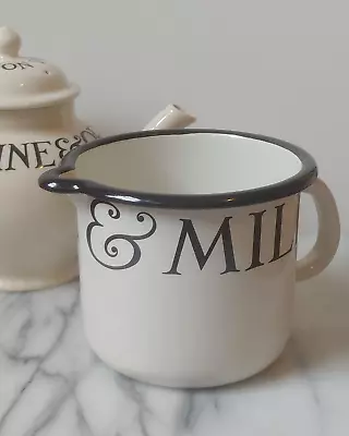 EMMA BRIDGEWATER Cream & Milk TOAST & MARMALADE Enamel Pitcher Creamer Jug • $27.99