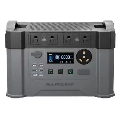 ALLPOWERS  154wh - 1500wh Solar Generator Power Station For Camping Home Use  • $699.30