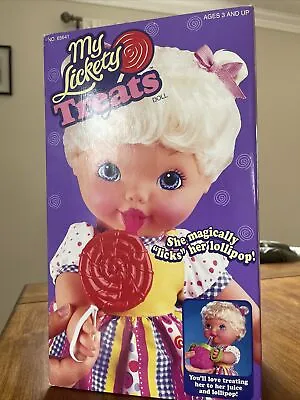 Vintage 1997 Kenner My Lickety Treats Doll New Opened Box Perfect Condition • $12