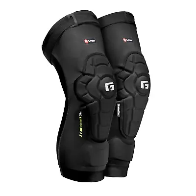 G-Form PRO RUGGED 2 Knee Pads Guard Protection MTB BMX DH Gear - Black 3DAY SHIP • $99.99