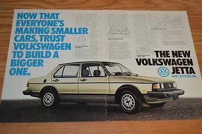 ★1980 Vw Jetta Original Vintage Advertisement Print Ad 80 • $9.99