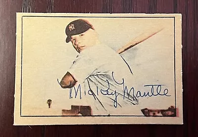 1952 Mickey Mantle  Berk Ross Rookie • $4500