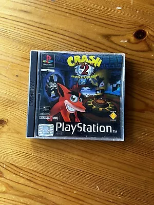 Crash Bandicoot 2 Cortex Strikes Back (PAL) Sony PlayStation 1 (PS1) Complete  • £18.99