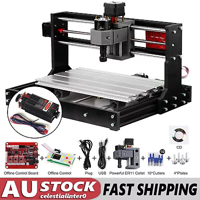 CNC 3018 PRO 5500mW Engraver Engraving Machine GRBL Control DIY Milling Machine • $299.99