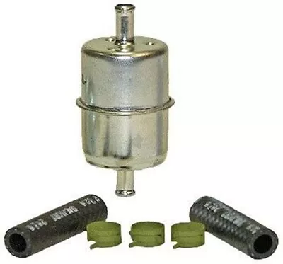 WIX 33033 Universal In-Line Fuel Filter With 3/8â€ Clamp-On Inlet/Outlet Max • $9.67