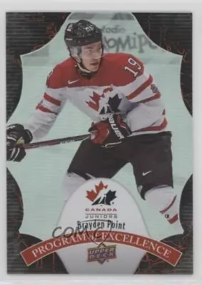 2016 Team Canada Juniors Program Of Excellence Brayden Point #POE-16 Rookie RC • $4.22