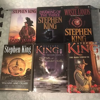 THE DARK TOWER By Stephen King Volumes 1-4 6-7 Missing Volume 5. Mixed Lot READ • $30