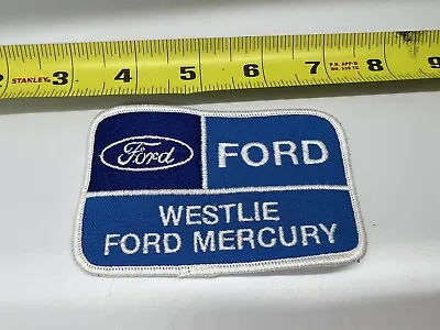 Vintage Westlie Ford Mercury Uniform Patch • $1.99