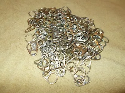 200 Larger Can Ring Pulls Craft Supplies • £2.75