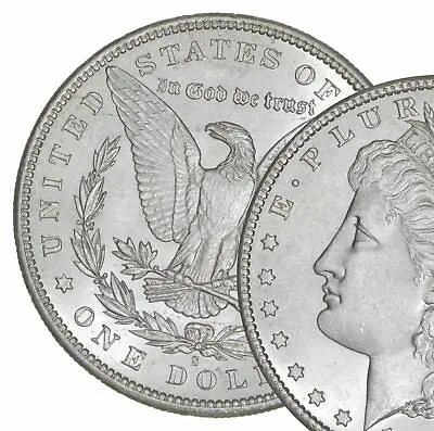1879-S Morgan Silver Dollar - Brilliant Uncirculated - Unc • $72.95