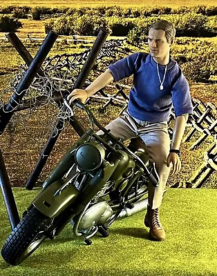 Steve Mcqueen Great Escape Bike & Figure+german Uniform. • $650