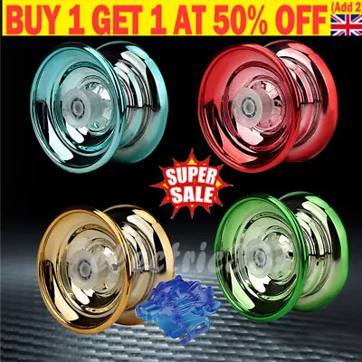 Trick YoYo Aluminum Alloy Metal Body For  Kids Toy Gift Classic Stocking Filler： • £3.78