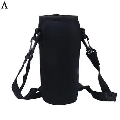 1000ml Neoprene Water Bottle Carrier Insulated Cover Bag. Strap Holder N5S6 • £2.70