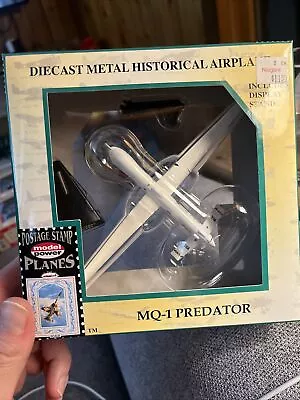 Postage Stamp Model Plane USAF MQ-1 PREDATOR W/ Hellfire Missiles 1:87 #5567 • $32