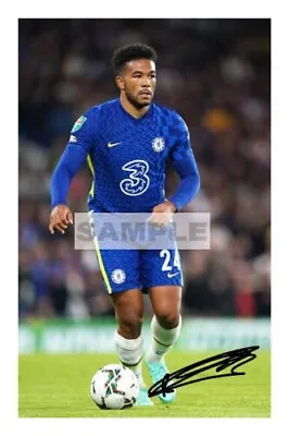 Footballer - Reece James - Chelsea 5x7 Poster Wall Art Print 00 • £2.99