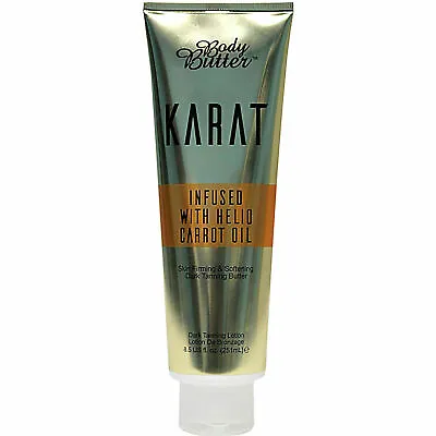 £18.50 • Buy Body Butter Karat Sunbed Tanning Accelerator Lotions With Carrot Oil + Free Gift