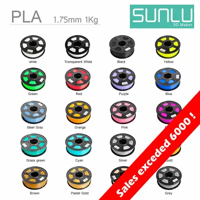 3D Printer Filament PLA PLA+ / Plus 1.75mm 1KG Genuine SUNLU Authorized • $25.95