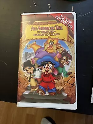 American Tail An - The Treasure Of Manhattan Island (VHS 1999 Clamshell) • $4