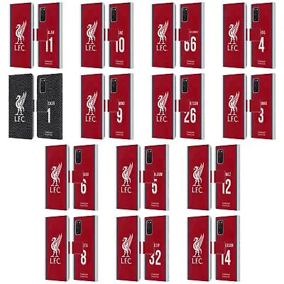 Liverpool Fc Lfc 2020/21 Players Home Group 1 Pu Leather Book Case For Samsung 2 • £17.95