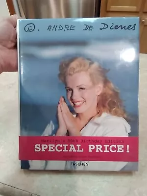 Marilyn Monroe Andre De Diennes Taschen Hardcover Photo Book 80th Birthday Ed. • $65.95