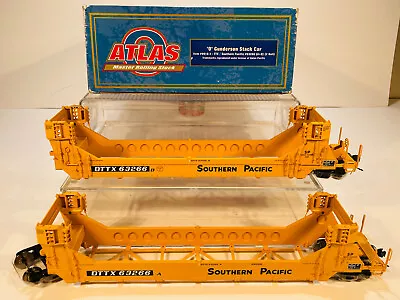 NIB 1990s Atlas Master O Scale 2-Rail Southern Pacific 2-Car Gunderson Stack Car • $67