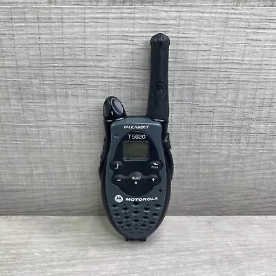 Motorola TalkAbout T5720 Blue Handheld LCD Display Two Way Radio Walkie Talkie • $14.99