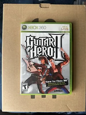$9.99 • Buy Guitar Hero 2 (Microsoft Xbox 360, 2007) IOB OEM CIB - Tested